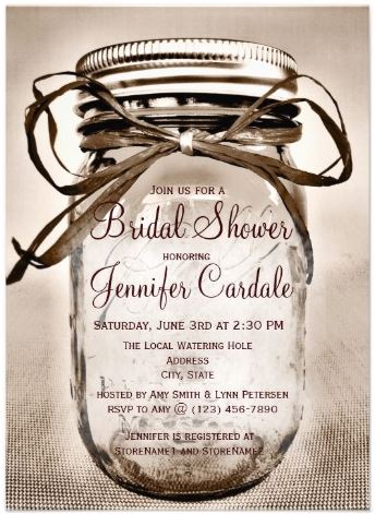 country_mason_jar_rustic_bridal_shower_invitations