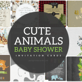 2Cute Animals Baby Shower
