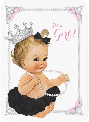 elegant_princess_ballerina_tutu_pearl_baby_shower_4_5x6_25_paper_invitation_card
