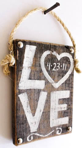 Personalized Wedding Sign Wood Custom Wedding Decor by mangoseed (Etsy)